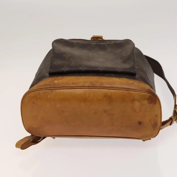 LOUIS VUITTON Monogram Montsouris GM Backpack M51135 LV Auth 120796 - Picture 7 of 16